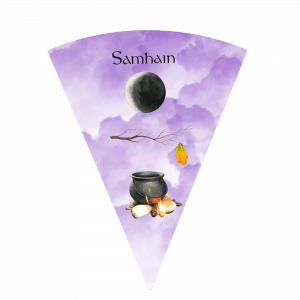 Samain, portal de la Madre de la Muerte, caldero, transformación, luna nueva